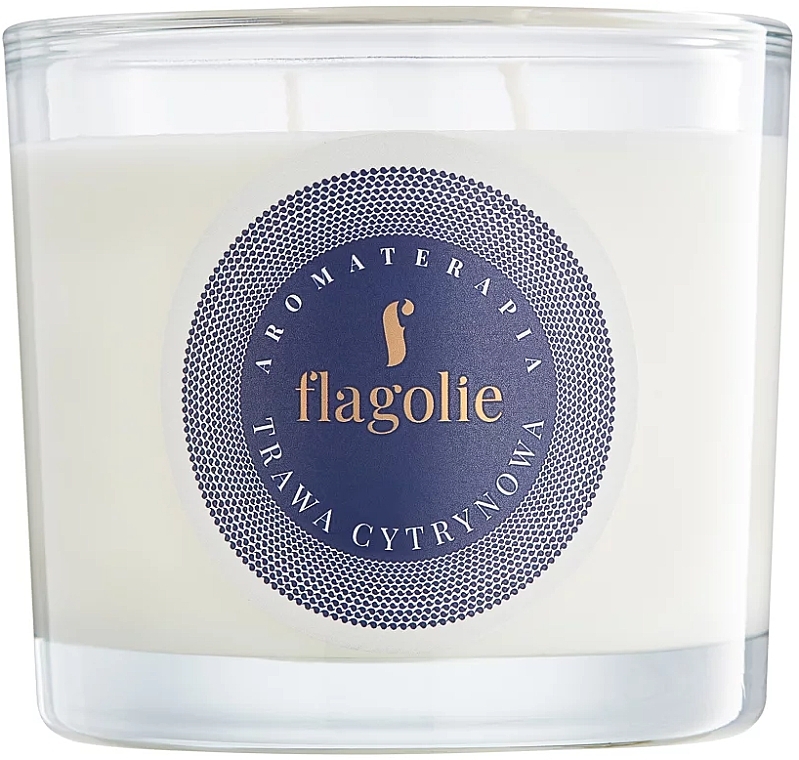 Świeca zapachowa w szkle Trawa cytrynowa - Flagolie Fragranced Candle Lemongrass — Zdjęcie N1