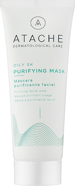 Antybakteryjna maska oczyszczająca do skóry tłustej - Atache Oily SK Purifying Mask — Zdjęcie N1