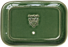 Kup Ceramiczna mydelniczka, zielona - RareCraft Soap Dish Green