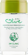 Oliwkowa emulsja nawilżająca dla mężczyzn - 3w Clinic Olive For Man Fresh Emulsion — Zdjęcie N2