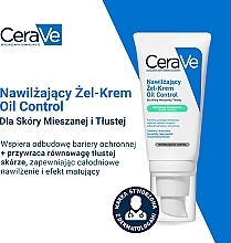 Matujący nawilżający krem-żel do skóry mieszanej i tłustej - CeraVe Oil Control Moisturising Gel-Cream — Zdjęcie N6