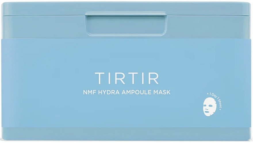 Głęboko nawilżająca maseczka do twarzy z ekstraktem z wąkroty azjatyckiej - Tirtir NMF Hydro Ampoule Mask — Zdjęcie N1