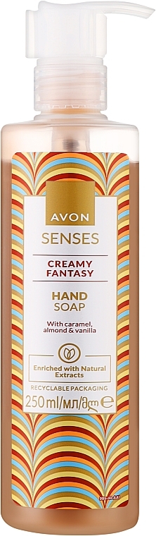 Kremowe mydło do rąk w płynie Fantasy - Avon Senses Creamy Fantasy Hand Soap — Zdjęcie N1