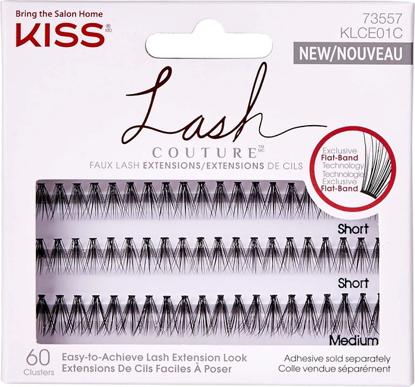 Kępki sztucznych rzęs - Kiss Lash Couture 73557 — Zdjęcie N1