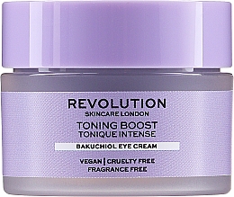 Krem pod oczy z bakuchiolem - Revolution Skincare Toning Boost Bakuchiol Eye Cream — Zdjęcie N1