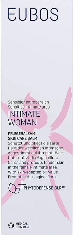 Balsam do pielęgnacji wrażliwych okolic intymnych - Eubos Med Intimate Woman Skin Care Balm — Zdjęcie N2