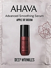 Wygładzające serum do twarzy - Ahava Apple Of Sodom Advanced Smoothing Serum (próbka) — Zdjęcie N1