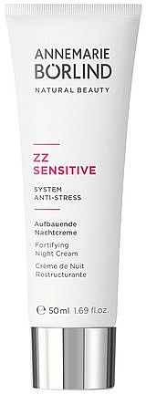 Antystresowy krem do twarzy na noc - Annemarie Borlind Zz Sensitive System Anti-Stress Fortifying Night Cream — Zdjęcie N1
