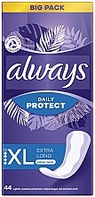 Wkładki higieniczne, 44 szt. - Always Dailies Extra Protect Long Plus — Zdjęcie N1