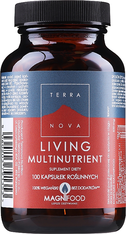 Suplement diety - Terranova Living Multinutrient Complex — Zdjęcie N2