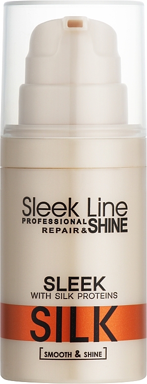 Jedwabna maska do włosów - Stapiz Sleek Line Shine Silk