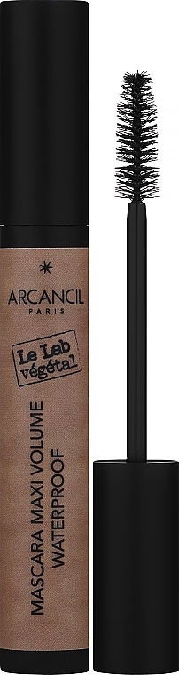 Tusz do rzęs, wodoodporny - Arcancil Paris le Lab Vegetal Maxi Volume Waterproof Mascara — Zdjęcie N1