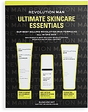 PRZECENA! Zestaw - Revolution Man Ultimate Skincare Essentials (f/gel/150 ml + f/cr/75 ml + eye/ser/15 ml) * — Zdjęcie N1