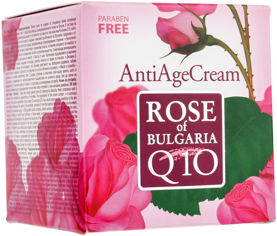 Krem przeciw pierwszym zmarszczkom 30+ - BioFresh Rose of Bulgaria Day Cream Q10 — Zdjęcie N1