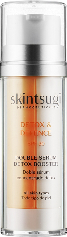 Podwójne serum detoksykujące - Skintsugi Detox & Defence Double Serum Detox Booster SPF 30