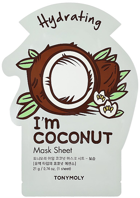 Maseczka do twarzy - Tony Moly I'm Coconut Mask Sheet — Zdjęcie N1