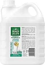 Hipoalergiczny szampon nawilżający z kozim mlekiem - Biały Jeleń — Zdjęcie N4