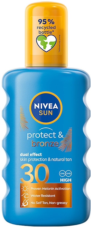 Intensywny spray do opalania, SPF 30 - Nivea Sun Care — фото N1