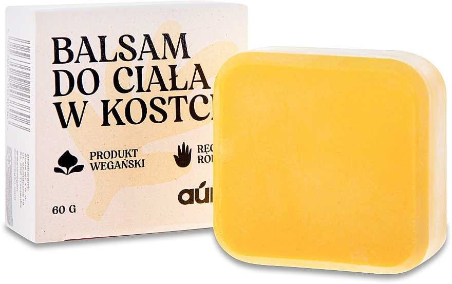 Balsam do ciała w kostce - Auna Solid Body Balm — Zdjęcie N1