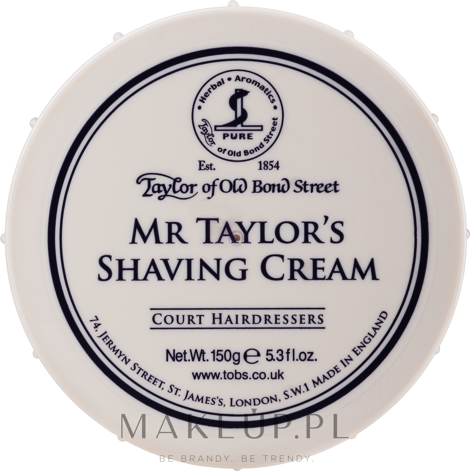 Tradycyjny krem do golenia - Taylor of Old Bond Street Mr Taylor’s Shaving Cream — Zdjęcie 150 g