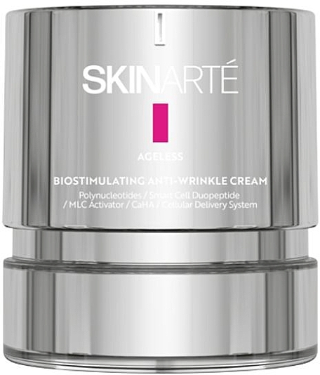 Biostymulujący krem ​​przeciwzmarszczkowy do twarzy - Skinarte Ageless Biostimulating Anti-Wrinkle Cream — Zdjęcie N1