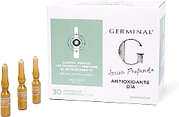 Kup Antyoksydacyjne ampułki do twarzy na dzień - Germinal Antioxidante Day Ampoules SPF 30