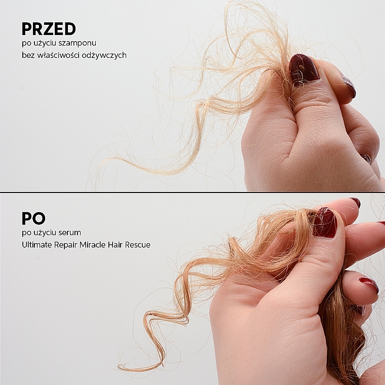 Serum do wszystkich rodzajów włosów - Wella Professionals Ultimate Repair Miracle Hair Rescue With AHA & Omega-9 — Zdjęcie N7