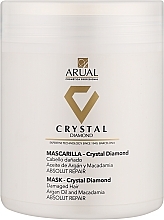 Intensywnie regenerująca maska do włosów - Arual Crystal Diamond Mask — Zdjęcie N2