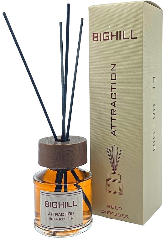 Dyfuzor zapachowy Bighill Attraction - Eyfel Perfume Reed Diffuser Bighill Attraction — Zdjęcie N2