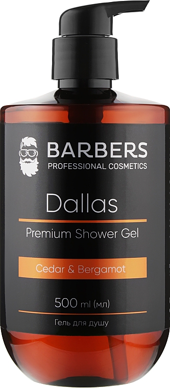 Żel pod prysznic - Barbers Dallas Premium Shower Gel — Zdjęcie N1