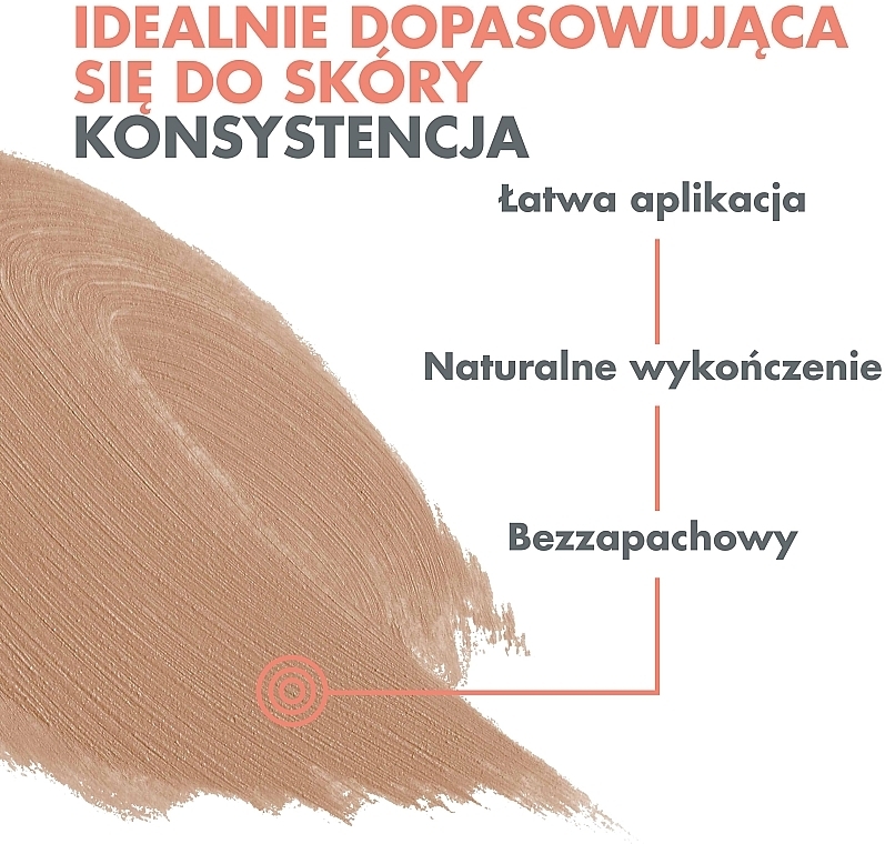 Ochronny podkład mineralny do skóry nadwrażliwej i alergicznej SPF 50 - Avène High Protection Tinted Compact — Zdjęcie N3