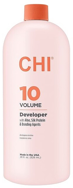 Utleniacz 3% - CHI 10 Volume Developer With Aloe, Silk Protein & Bonding Agents — Zdjęcie N1