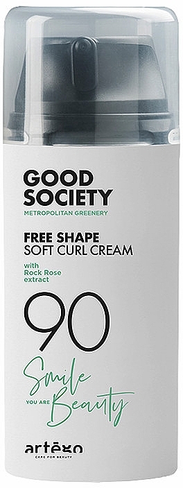 Krem do włosów kręconych - Artego Good Society 90 Soft Curl Cream — Zdjęcie N1