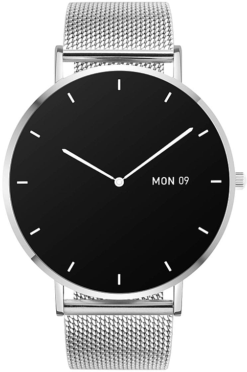 Smartwatch damski, srebrny, bransoleta - Garett Smartwatch Verona — Zdjęcie N1