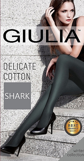 Rajstopy Delicate Cotton 150 Den, shark - Giulia