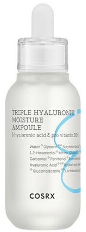 Nawilżająca ampułka do twarzy z kwasem hialuronowym - Cosrx Hydrium Triple Hyaluronic Moisture Ampoule — Zdjęcie N1