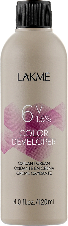 Krem utleniający - Lakme Color Developer 6V (1,8%) — Zdjęcie N1