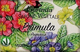 Mydło naturalne Primula - Florinda Primrose Vegetal Soap — Zdjęcie N2