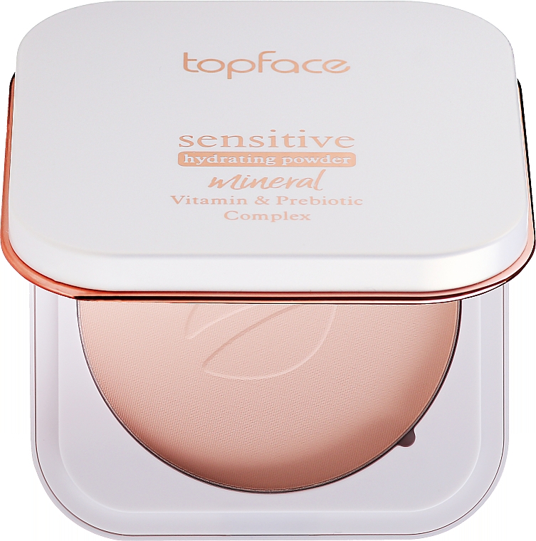 Kompaktowy puder do twarzy - TopFace Sensitive Mineral Powder