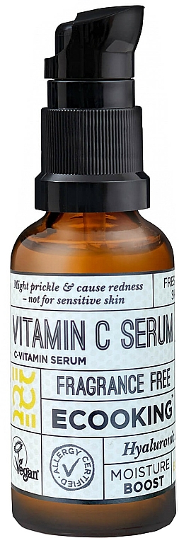 Przeciwstarzeniowe serum do twarzy z witaminą C - Ecooking Vitamin C Serum — Zdjęcie N1