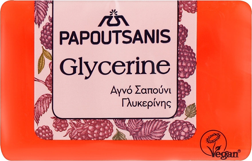 Mydło glicerynowe o zapachu owocowo-jagodowym - Papoutsanis Glycerine Soap — Zdjęcie N1