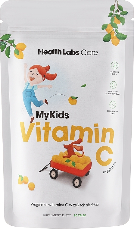 Suplement diety dla dzieci Witamina C, żelki - Health Labs Care MyKids Vitamin C — Zdjęcie N1