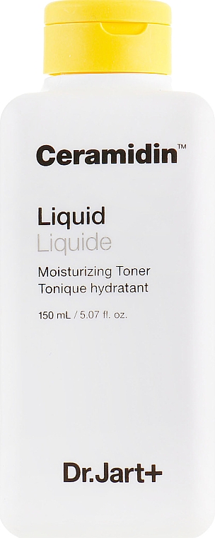 Ceramidowy tonik nawilżający do twarzy - Dr. Jart+ Ceramidin Liquid — Zdjęcie N2