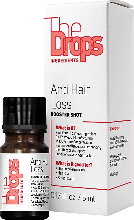 Kompleks przeciw wypadaniu włosów - Pharma Group Laboratories The Drops Anti Hair Loss Booster Shot — Zdjęcie N3