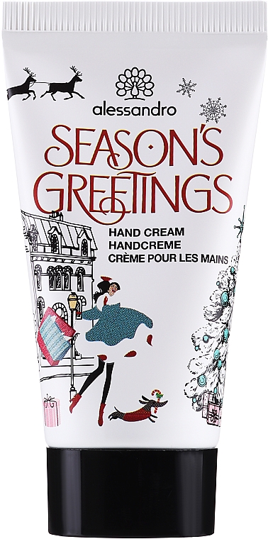 Krem do rąk - Alessandro International Seasons Greetings Hand Cream — Zdjęcie N1