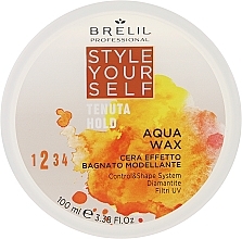 Wosk modelujący do włosów - Brelil Style Yourself Hold Aqua Wax — Zdjęcie N1