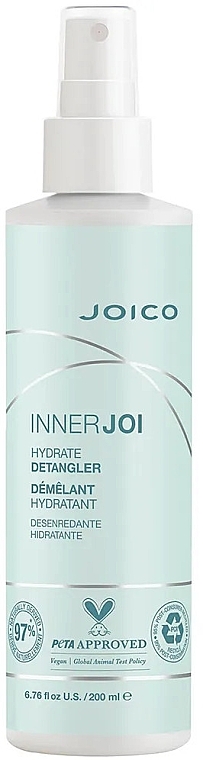 Spray nawilżający i ułatwiający rozczesywanie włosów - Joico Inner Joi Hydrate Detangler — Zdjęcie N2