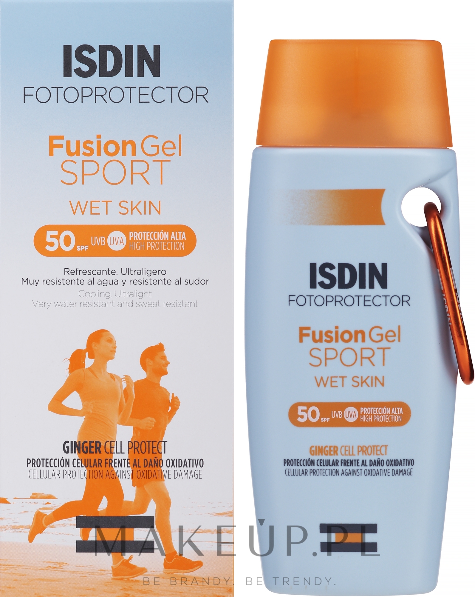 Żel przeciwsłoneczny SPF 50 - Isdin Fotoprotector Fusion Gel SPF50+ — Zdjęcie 100 ml