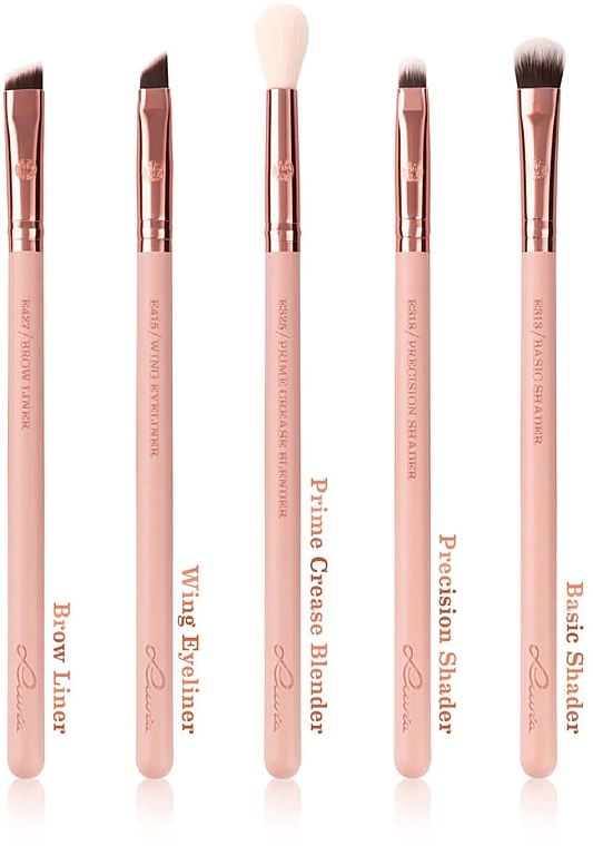 Zestaw pędzli do makijażu, 14 szt. - Luvia Cosmetics Rose Golden Vintage Essential Brushes Set — Zdjęcie N2