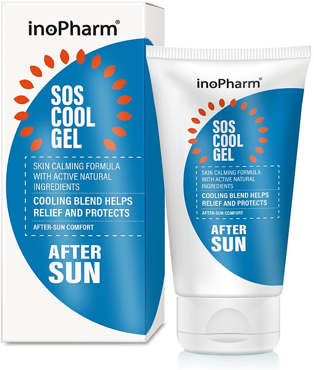 Chłodzący żel do ciała po opalaniu - InoPharm SOS Cool Gel After Sun — Zdjęcie N1